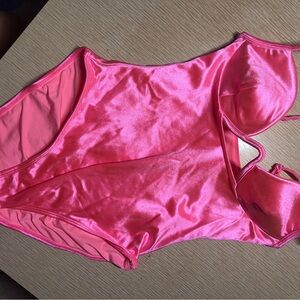 Pink Women's Intimate Bodysuit